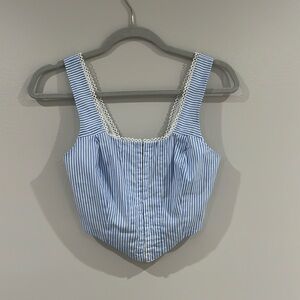 Never worn princess Polly corset top